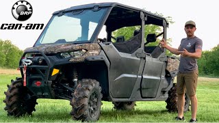 I Bought a NEW CANAM DEFENDER  2020 CanAm Defender Max XMR  River Fishing [upl. by Inavoj]