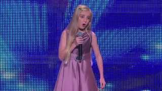 Australias Got Talent 2013  Auditions  Paris Morgan Sings With Grace [upl. by Shama406]