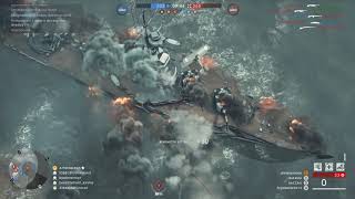 No Commentary Battlefield 1 Pure Dreadnought vs Dreadnought Battle [upl. by Jovita]