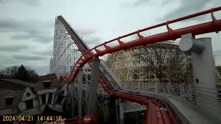 Steel Force  Dorney Park 2024 POV [upl. by Levan]