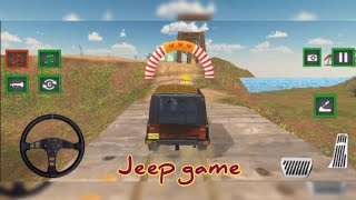 Jeep game  Jeep simulator game  AkeLa munda 🚐 [upl. by Atnes]