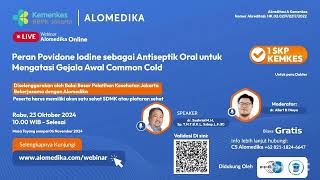 Kunci Jawaban ALOMEDIKA Povidone Iodine sbg Antiseptik Oral untuk Mengatasi Gejala Awal Common Cold [upl. by Mafalda661]