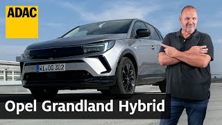 Mit 48VoltTechnologie Opel Grandland Hybrid im Fahrbericht  ADAC [upl. by Ehsom]