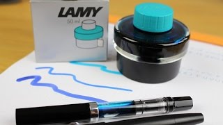 INK REVIEW  LAMY Turquoise [upl. by Allenrad]