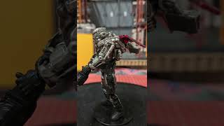 JOYTOY Mercenaries Action Figure  28 Lone wolf with Exoskeleton [upl. by Yerfej]