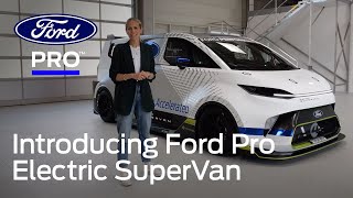 Ford Pro Electric SuperVan Technology and Design [upl. by Nolrak]