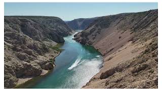 Zrmanja Canyon Aerial view hidden Gem of Croatia in 4K [upl. by Oretna]