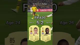 Niklas Sule vs Antonio Rudiger【FIFA OVR Compilation】ズーレvsリュディガー [upl. by Herb680]