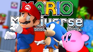 Mario Plays Mario Multiverse Ft Wario Kirby And Sonic [upl. by Ahsenad]