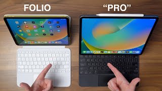 iPads Magic Keyboard vs Magic Keyboard Folio Shockingly Weird Differences [upl. by Anna-Diana674]