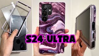 Gviewin S24 Ultra Case with Screen  Lens Protectors  Full Demo  Review [upl. by Diella]