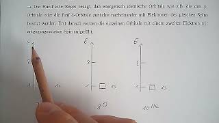 Theorie Das Orbitalmodell Teil 4 – Pauli Prinzip und Hundsche Regel [upl. by Wootan]