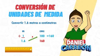 CONVERSIÓN DE UNIDADES DE MEDIDA Super facil  Para principiantes [upl. by Asirral]