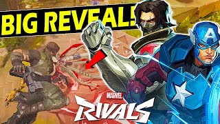 MAJOR REVEALS for Marvel Rivals  Captain America amp Winter Soldier [upl. by Elianore]