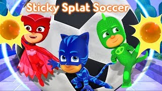 PJ Masks Games  World cup Special  Sticky Splat Soccer  Game for Kids [upl. by Alien]