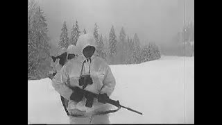 Bundeswehr Lehrfilm  quotDer Einzelschütze im Hochwinterquot 1959 [upl. by Harms]