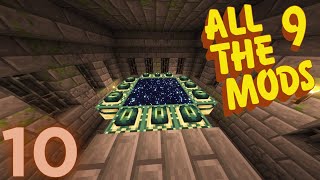 MINECRAFT ALL THE MOD 9  A FEARLESS BATTLE [upl. by Dralliw]