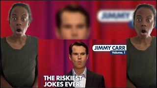 first time watching Jimmy Carr Riskiest JokesREACTION reaction [upl. by Nole]