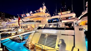 PRIVATE YACHT NIGHT PARTIES • FORMULA 1 GRAND PRIX DE MONACO 2024 [upl. by Idelle548]