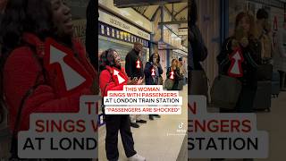 PASSENGERS STARTED SINGING ALONGshorts strangers train passenger london unitedkingdom viral [upl. by Ailimat85]