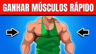 7 DICAS PARA GANHAR MASSA MUSCULAR MAIS RÁPIDO [upl. by Linson765]