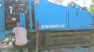 Straightline drilling machine 3550 with autodrill mobilize to sjdm bulacan from Candelaria Zambales [upl. by Ltihcox127]