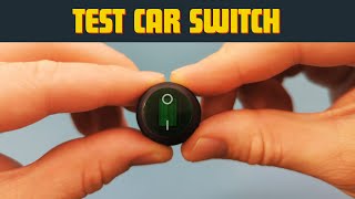 How to Test a Car Switch With a Multimeter [upl. by Baoj]