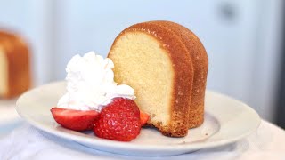 Whipping Cream Pound Cake Recipe  simple baking tips to get the best pound cake always [upl. by Cyrus]