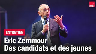 Eric Zemmour  Des candidats et des jeunes Elysee2022 [upl. by Isus672]