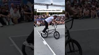 David Beckham Freestyle BMX [upl. by Egon820]