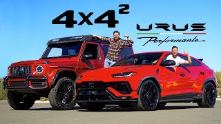 2023 Lamborghini Urus Performante vs MercedesAMG G63 4x4 Squared  350000 Boss Battle [upl. by Leoline609]