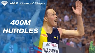 Karsten Warholm 2nd fastest man ever in the 400m hurdles  IAAF Diamond League 2019 [upl. by Hada20]