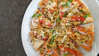 Pizza recipeePizza in fry panpizza recipe without ovenpizza kaise banayepizza without sauce [upl. by Dareg957]