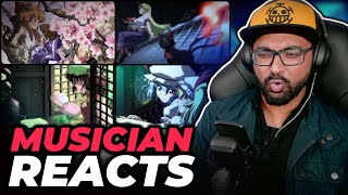 Musician Reacts to TOUHOU ANIME Memories of Phantasm Openings 14  Fantasy Kaleidoscope  海外の反応 [upl. by Saied829]