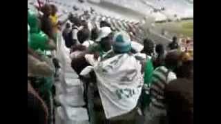 Bloem Celtic fans singing and dancing in CT stadium [upl. by Mcknight]