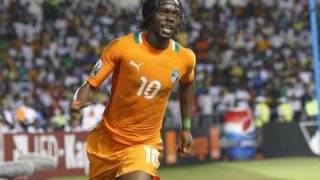 Can 2012Cote Divoire Mali le but de Gervinho [upl. by Mohorva]