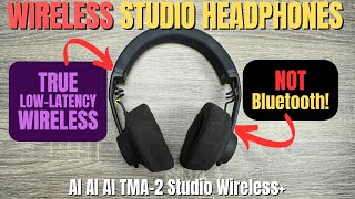 TRUE WIRELESS Studio Headphones  NOT BLUETOOTH  Ai Ai Ai TMA2 Studio Wireless [upl. by Claudell]