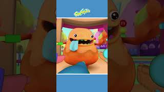 Crazy Candies  Cotton Candy Messes In Candy Jar cartoon shorts hooplakidztv [upl. by Clova509]