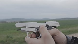 Drews Review Zoraki 914 PAK 9mm Blank HU  SLOWMOTION [upl. by Etnauj]