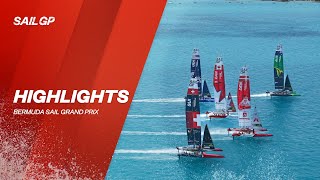 Highlights 2022 Bermuda Sail Grand Prix  SailGP [upl. by Ankney]