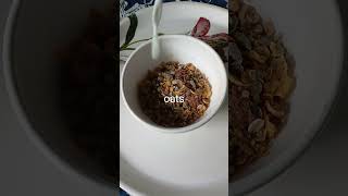 Oats recipe with Kelloggs muesli l Kelloggs muesli fruit seed multi grainhigh in fiber [upl. by Ennovy]