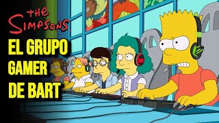 Bart Gana Dinero Siendo un Gamer  Los Simpson [upl. by Ahcirt]