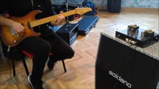 Bepone Gardelin 4w Suhr guitar Soldano cabinet [upl. by Tinor]