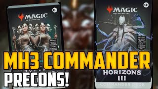 ALL MH3 Commander Precon Cards Leaked So Far Most Interesting  Magic The Gathering [upl. by Haididej]