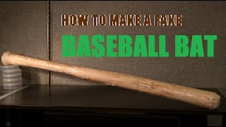 How to Make a Prop Baseball Bat [upl. by Bandler]