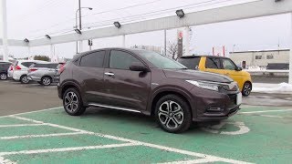 2018 New HONDA VEZELHRV HYBRID Honda SENSING 4WD  Exterior amp Interior [upl. by Dolf]