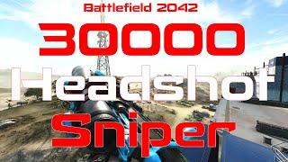 30000 headshot Sniper Battlefield 2042 Clip Recon highlights BF 2042 [upl. by Eendys]