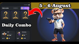 Daily Combo For 56 August Hamster Kombat Check your card Now [upl. by Mariano]