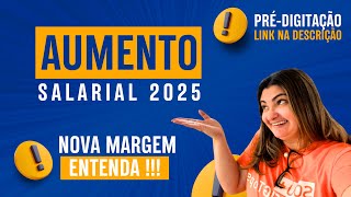 Aumento Salarial INSS 2025 Nova margem [upl. by Entroc]