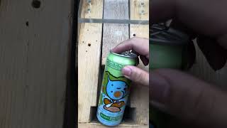 The satisfying sound of crushing cans shorts cancrushin cancrushing satisfying drink [upl. by Hoopes]